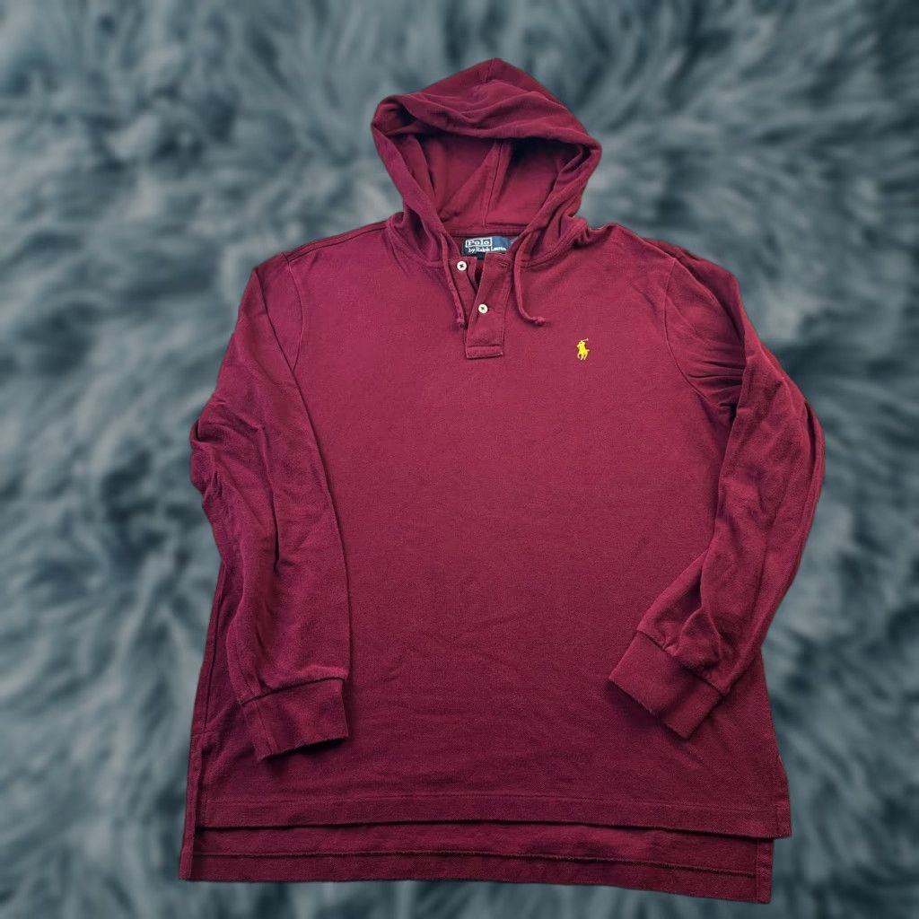 Polo Ralph Lauren Polo Ralph Lauren Hoodie Mens L Red Knit Pony Sweatshirt Size US L / EU 52-54 / 3 - 1 Thumbnail