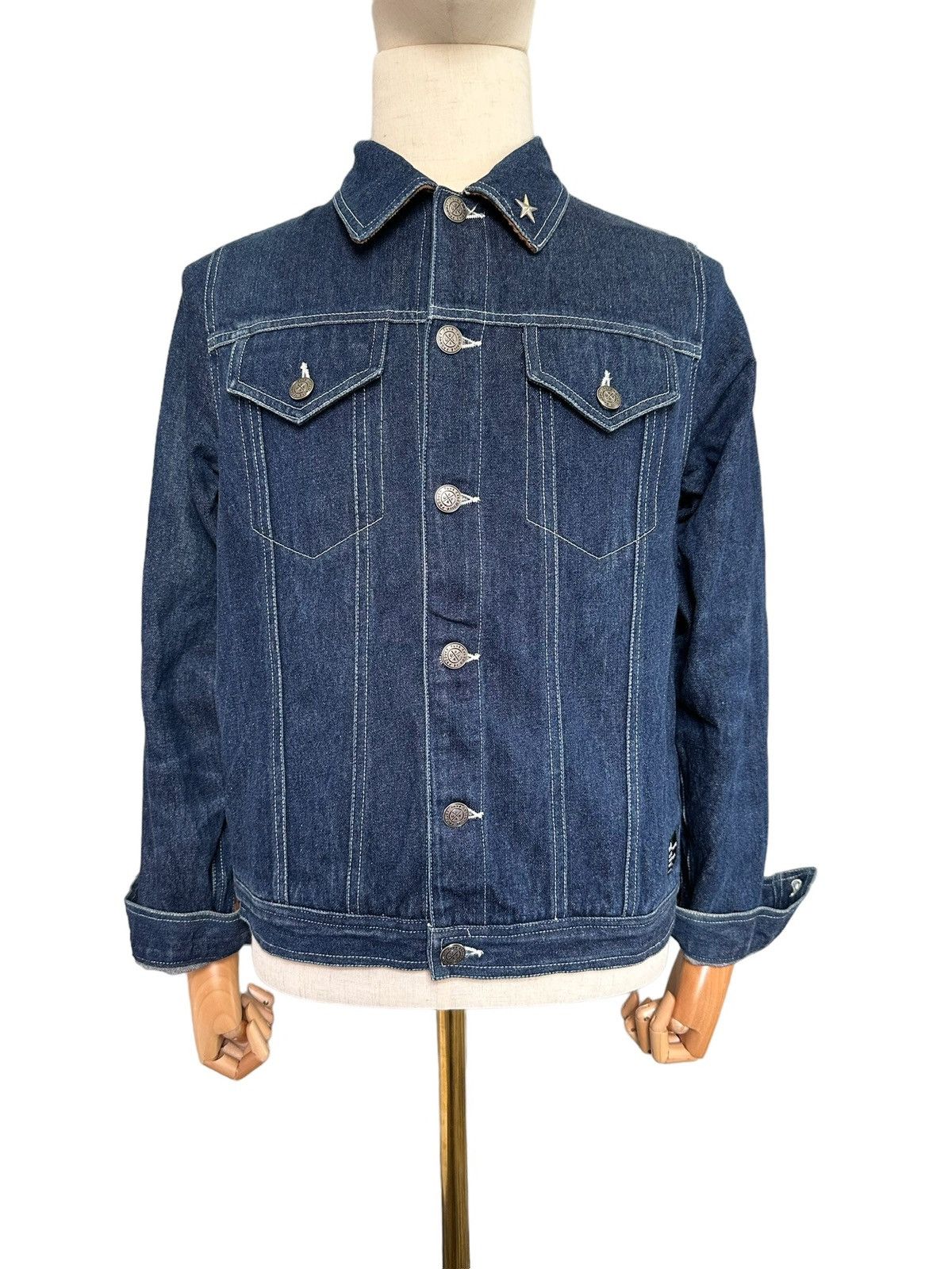 PEEL&LIFT Y2k FUVA Anarchism trucker denim jacket Size US M / EU 48-50 / 2 - 8 Thumbnail