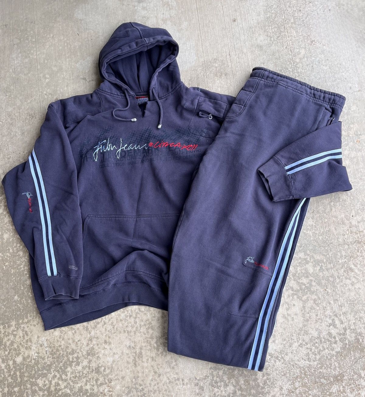 Vintage Vintage 90s FUBU Hip Hop Sweatsuit Set Baggy | Grailed