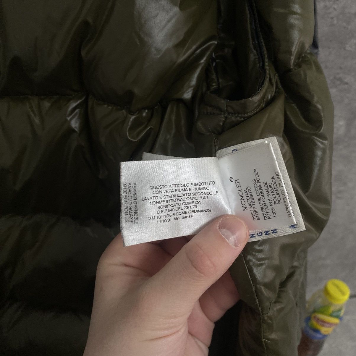 Moncler Moncler Puffer Jacket Big Logo Size US L / EU 52-54 / 3 - 16 Thumbnail