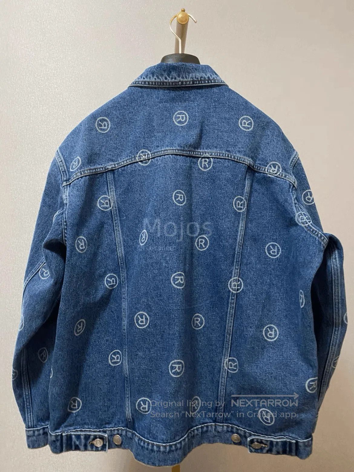Martine Rose Martine Rose 22AW R Logo Denim Jacket. Size US S / EU 44-46 / 1 - 2 Thumbnail