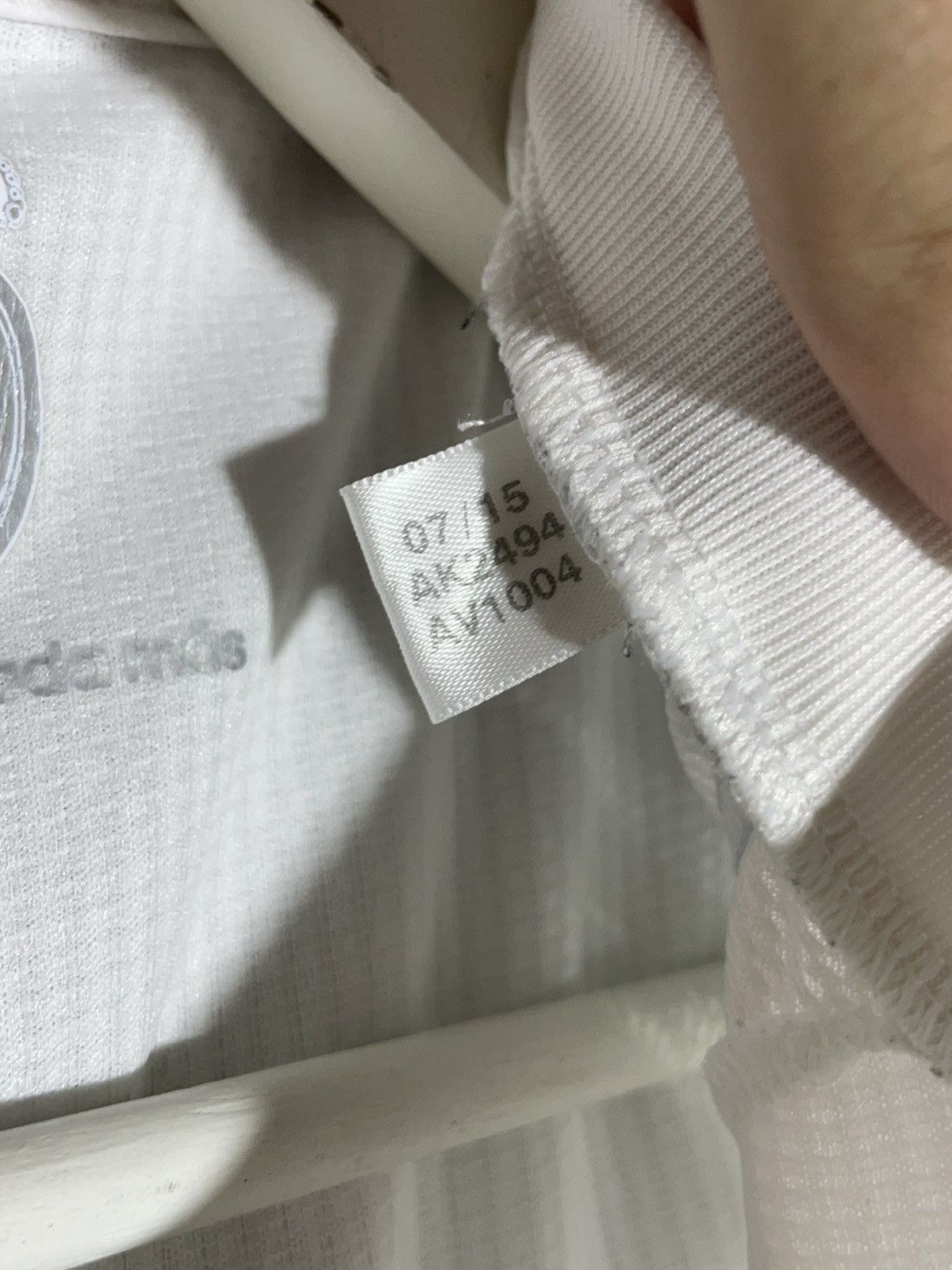 Real Madrid Adidas 2015/16 Home Y2k Football Shirt