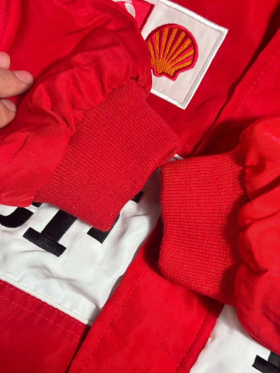 Ferrari Vintage Ferrari Bomber Jacket Big Logo F1 Size US L / EU 52-54 / 3 - 8 Thumbnail