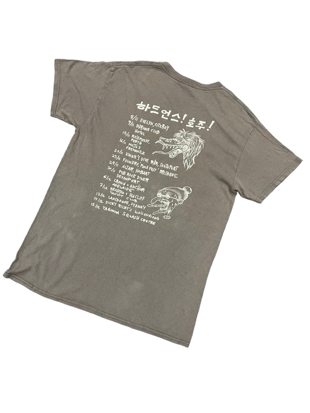 Band Tees Hard Ons! Distressed Band Tee Size US M / EU 48-50 / 2 - 5 Thumbnail