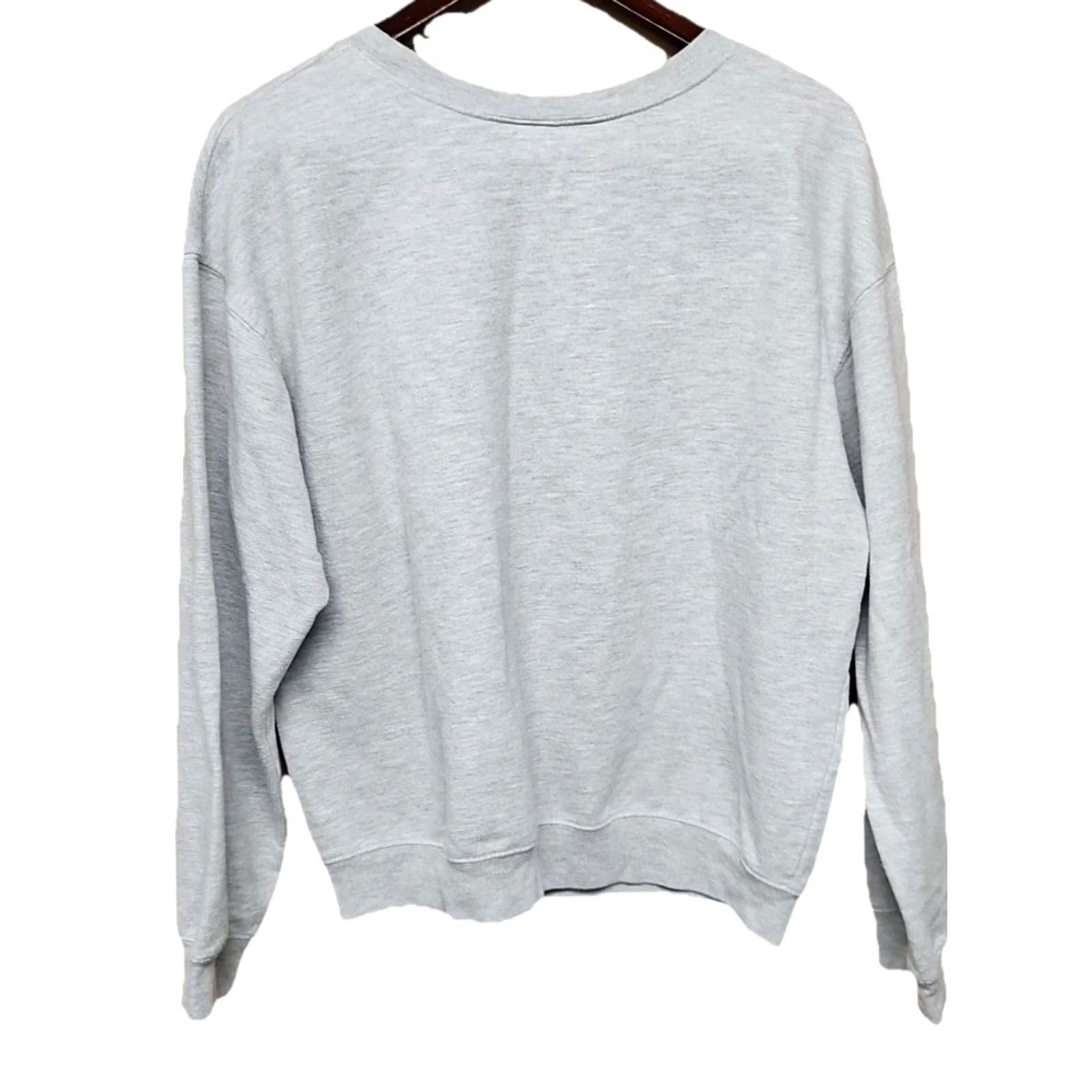 Vintage Disney Hocus Pocus Women’s Sweatshirt L Sanderson Sisters Graphic Pullover Crew Neck Gray Cotton Blend Juniors Activewear Sweatshirt Women Size L / US 10 / IT 46 - 7 Thumbnail