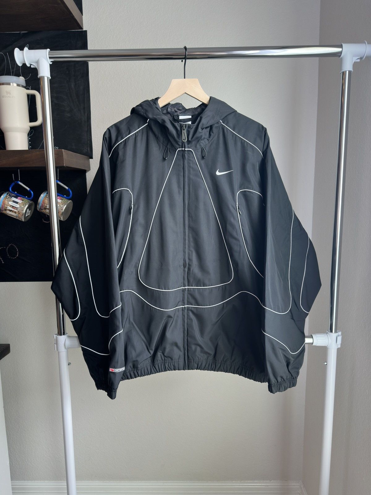 Corteiz × Nike Corteiz x Nike NRG Track Jacket Onyx Black Size US XL / EU 56 / 4 - 1 Thumbnail