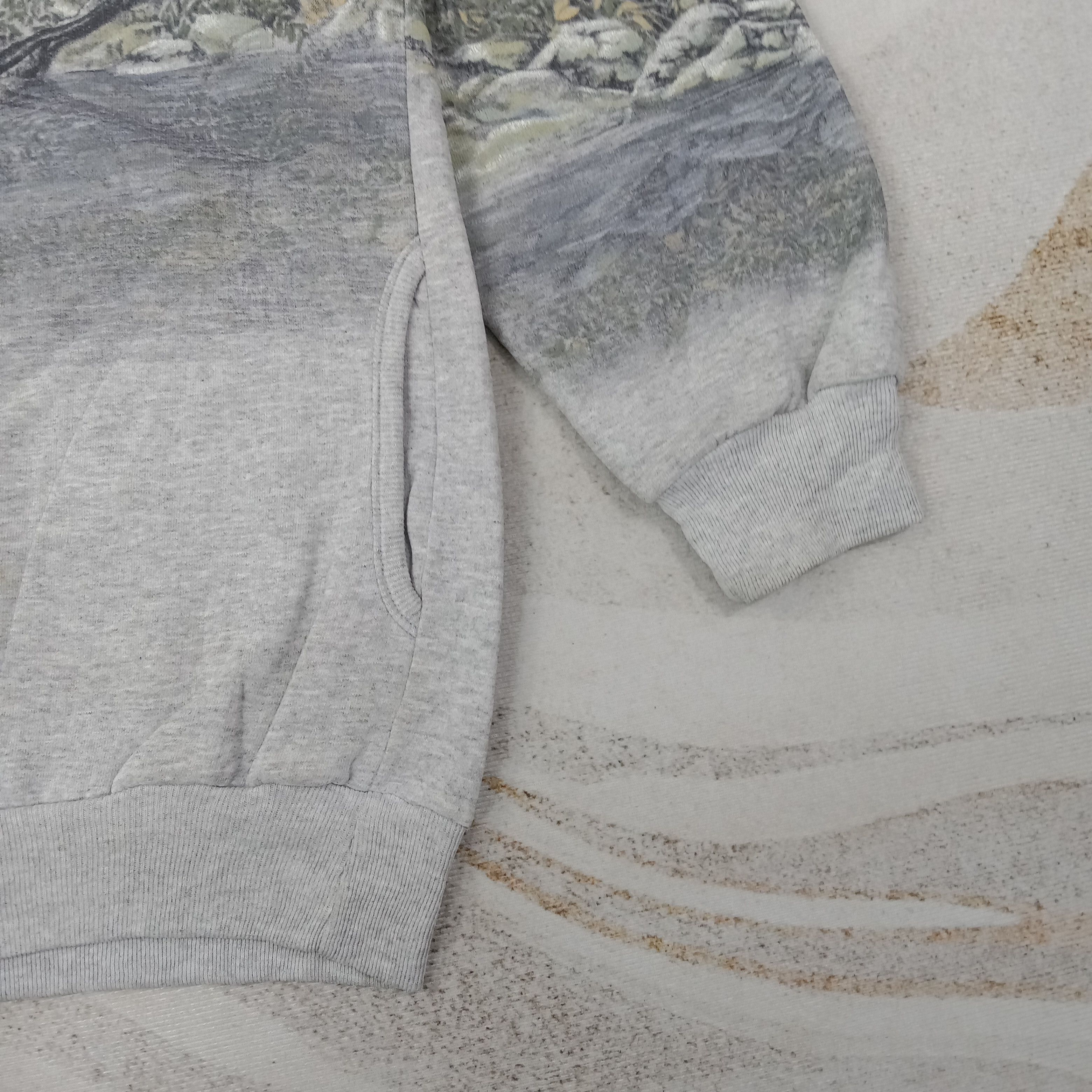 Vintage Aitisans Nature Winter Bear Sweatshirt C262N7 Size US M / EU 48-50 / 2 - 4 Thumbnail