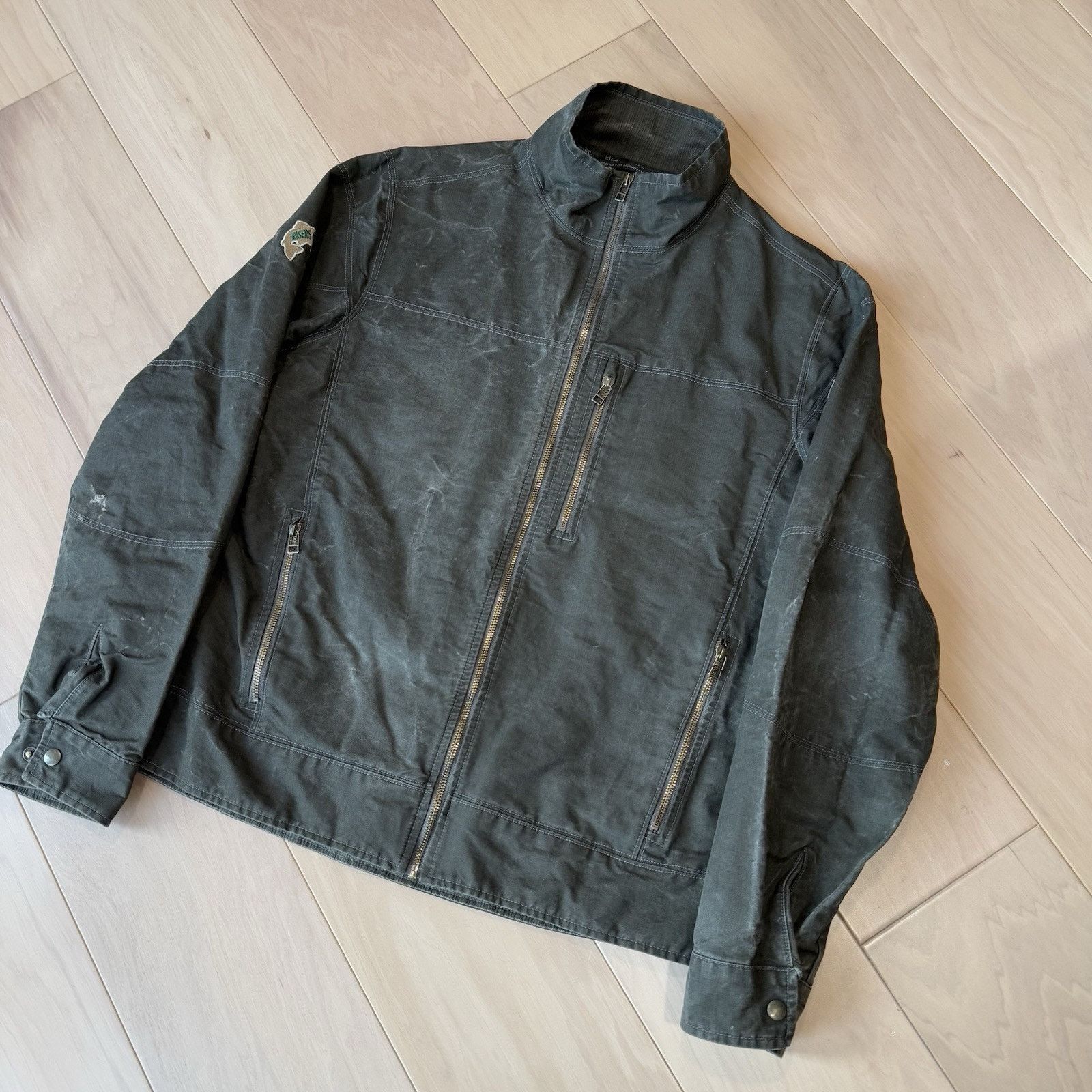 Kuhl Kuhl Burr Jacket Large Green Full Zip Heavy Canvas Outerwear Size US L / EU 52-54 / 3 - 11 Thumbnail