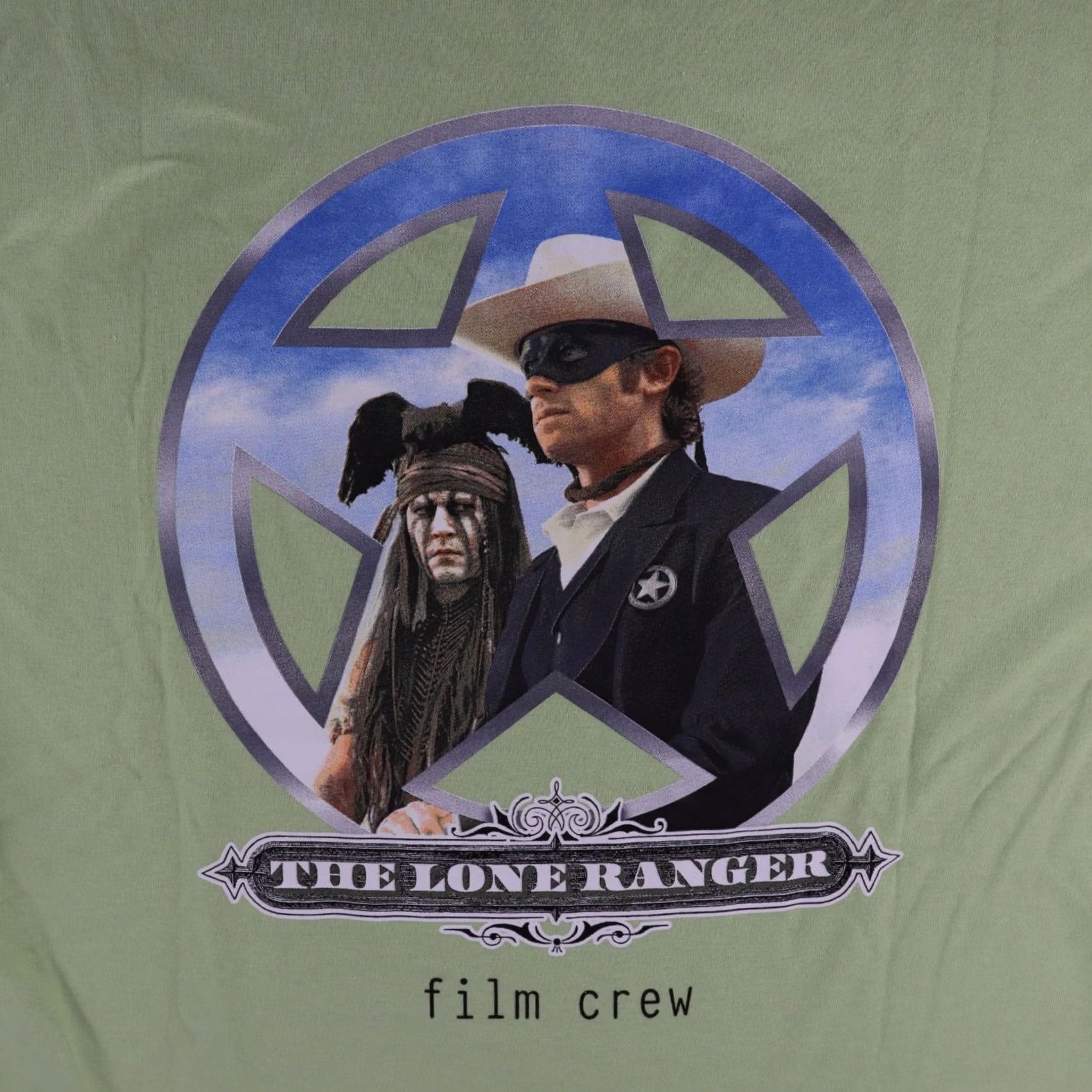 Port & Company VINTAGE The Lone Ranger Film Crew Tshirt Green PORT & COMPANY Size Medium RARE Crew Neck Mens T-Shirt Size US M / EU 48-50 / 2 - 2 Thumbnail
