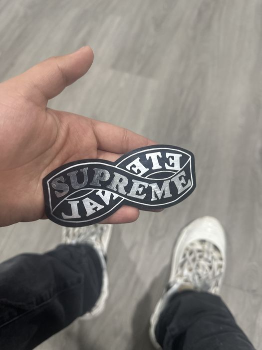 Supreme store eternal sticker