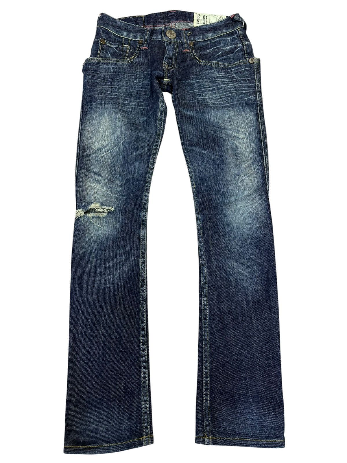 Beauty Beast × Japanese Brand Bondage Ant Gauge SP Platinum Faded Distressed Jeans Size 27" / US 4 / IT 40 - 1 Thumbnail