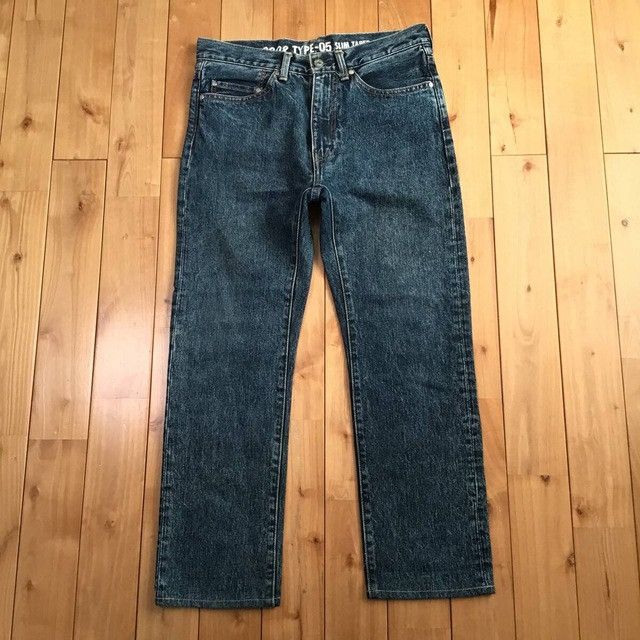 Bape BAPE Logo Denim Pants a bathing ape ★size S Size US 30 / EU 46 - 3 Thumbnail