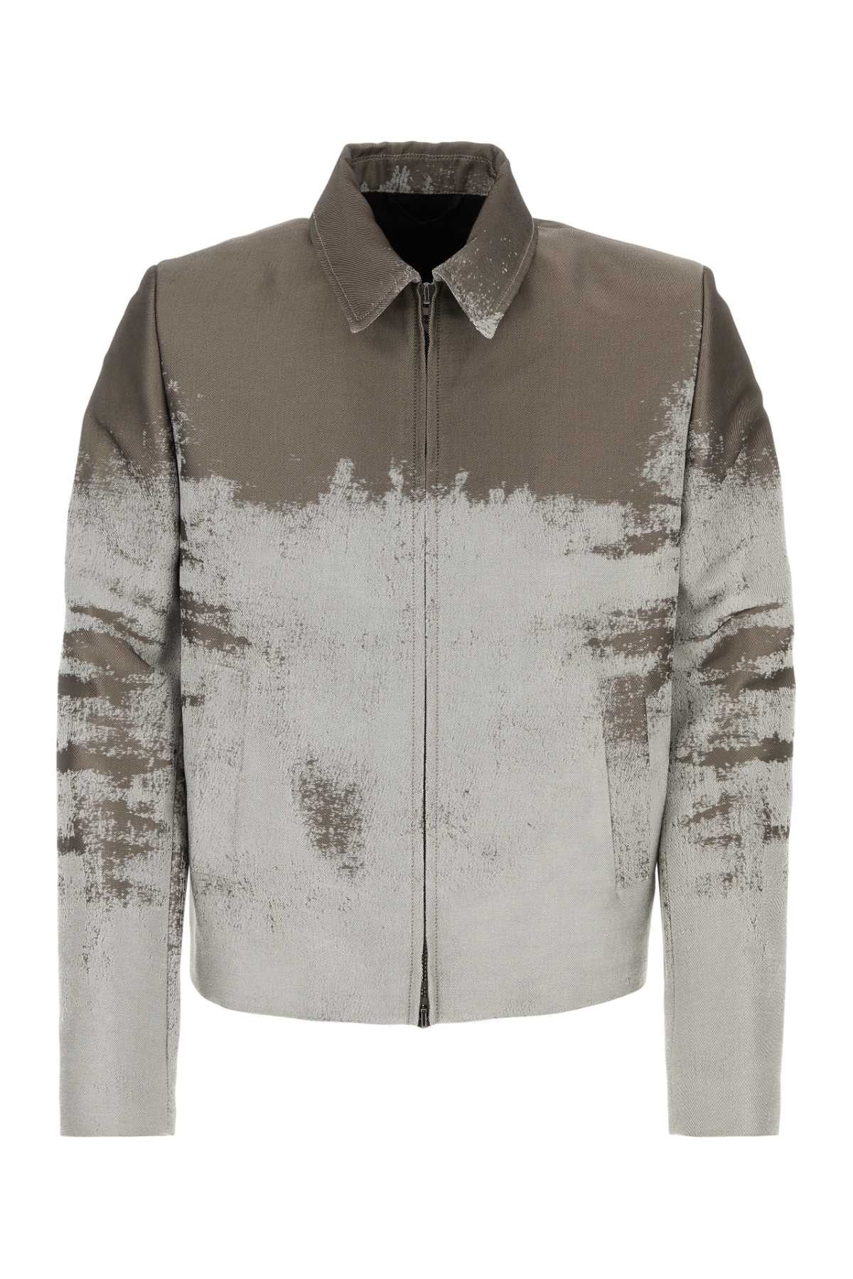 image of Diesel Printed Polyester Blend J-Pylon Jacket, Men's (Size Large)