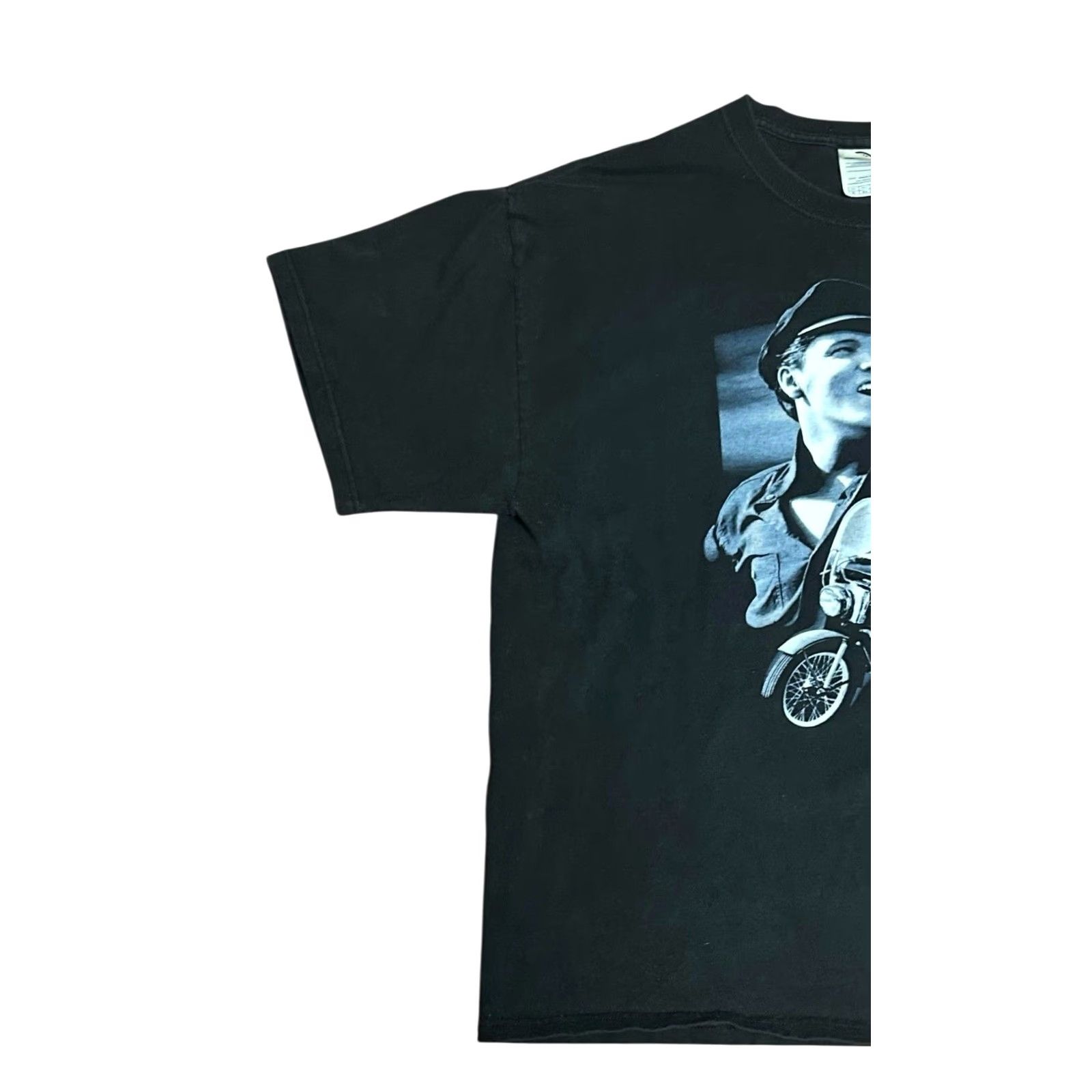 Vintage VINTAGE Elvis Presley Black Motorcycle T-Shirt Men XL Short Sleeve Crew Neck Shirt Mens Classic Size XL Black Logo James/Graceland Theme Size US XL / EU 56 / 4 - 3 Thumbnail