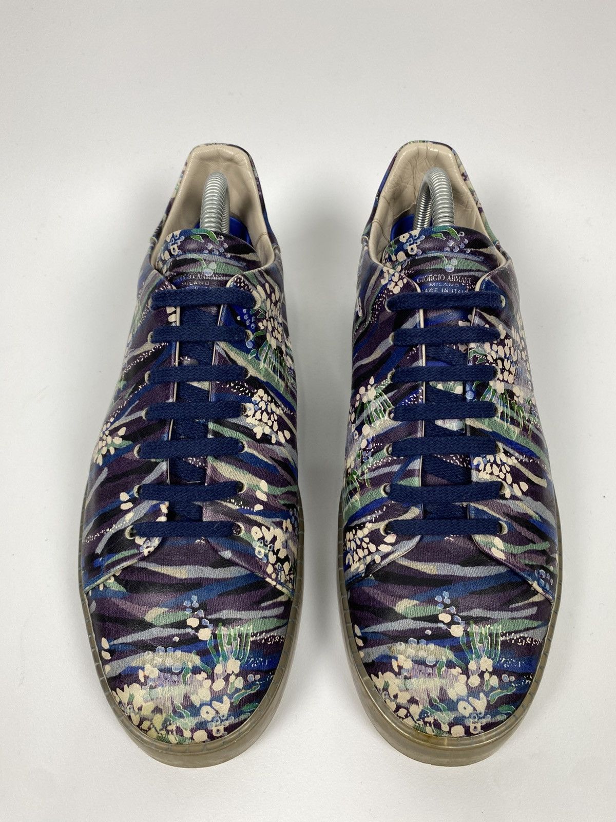 Giorgio Armani Giorgio Armani Printed Sneakers Multicolor size 40 Size US 10 / IT 40 - 2 Thumbnail