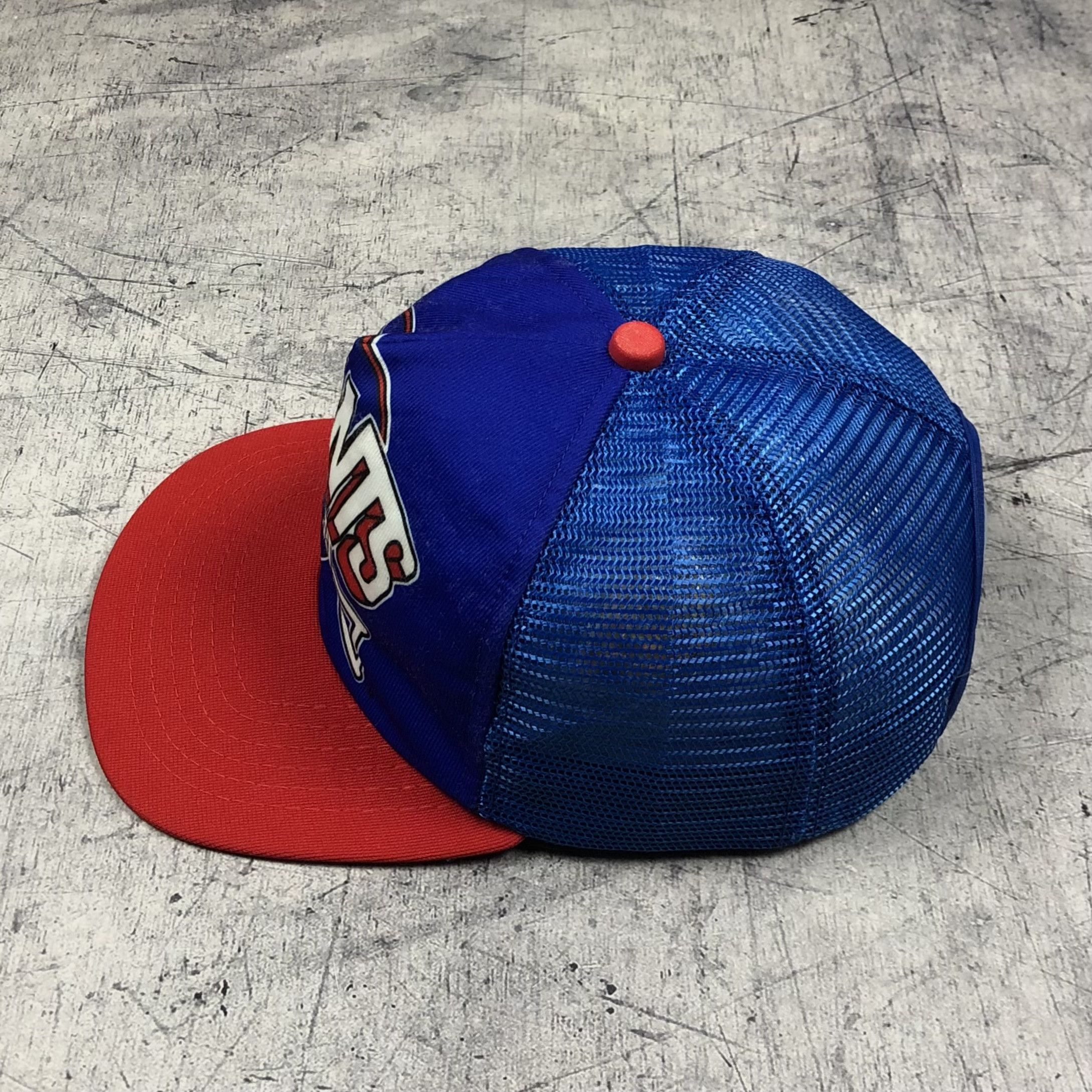 NFL Rare 80s NFL New York Giants Trucker Cap Size ONE SIZE - 5 Thumbnail