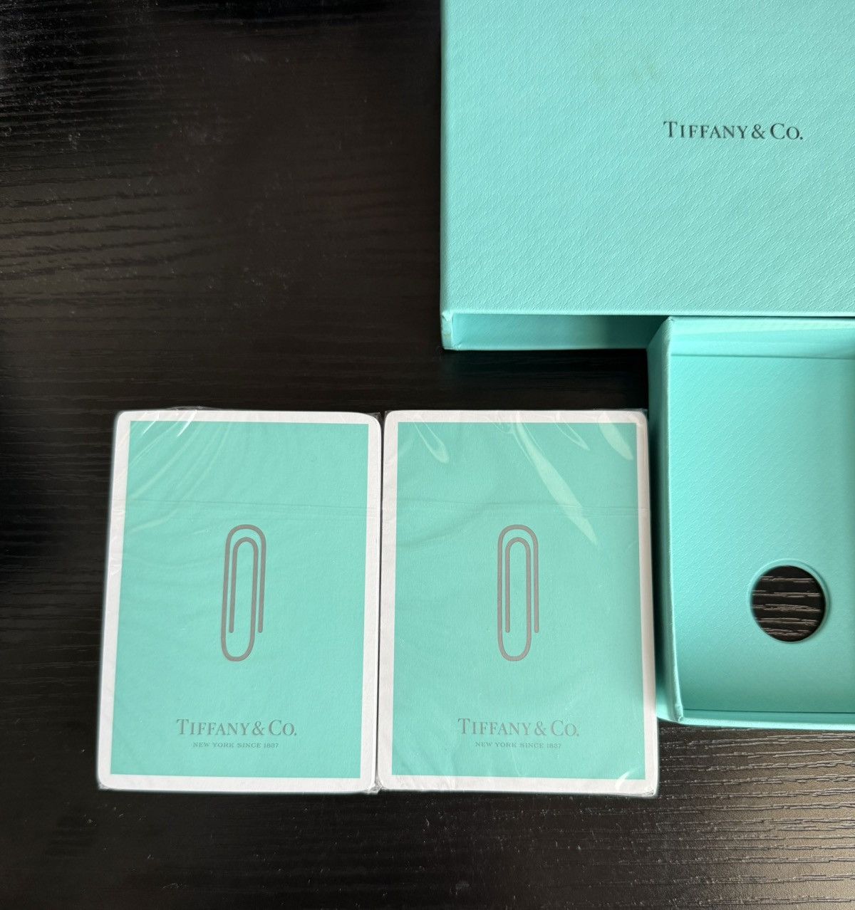 Tiffany & Co. Paperclip Playing Cards Size ONE SIZE - 2 Thumbnail