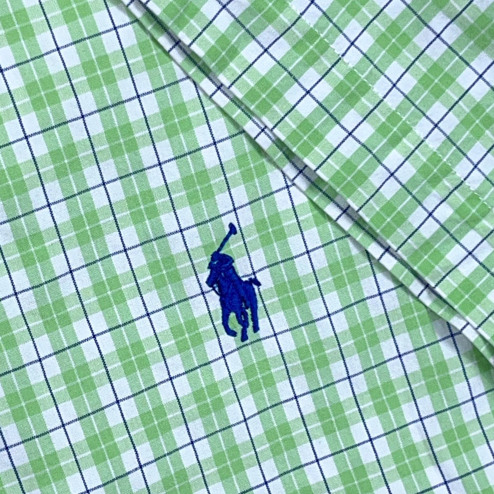 Ralph Lauren Ralph Lauren Shirt Men XL Green Plaid Button-Up Classic Fit Camp Poplin Size US XL / EU 56 / 4 - 4 Thumbnail