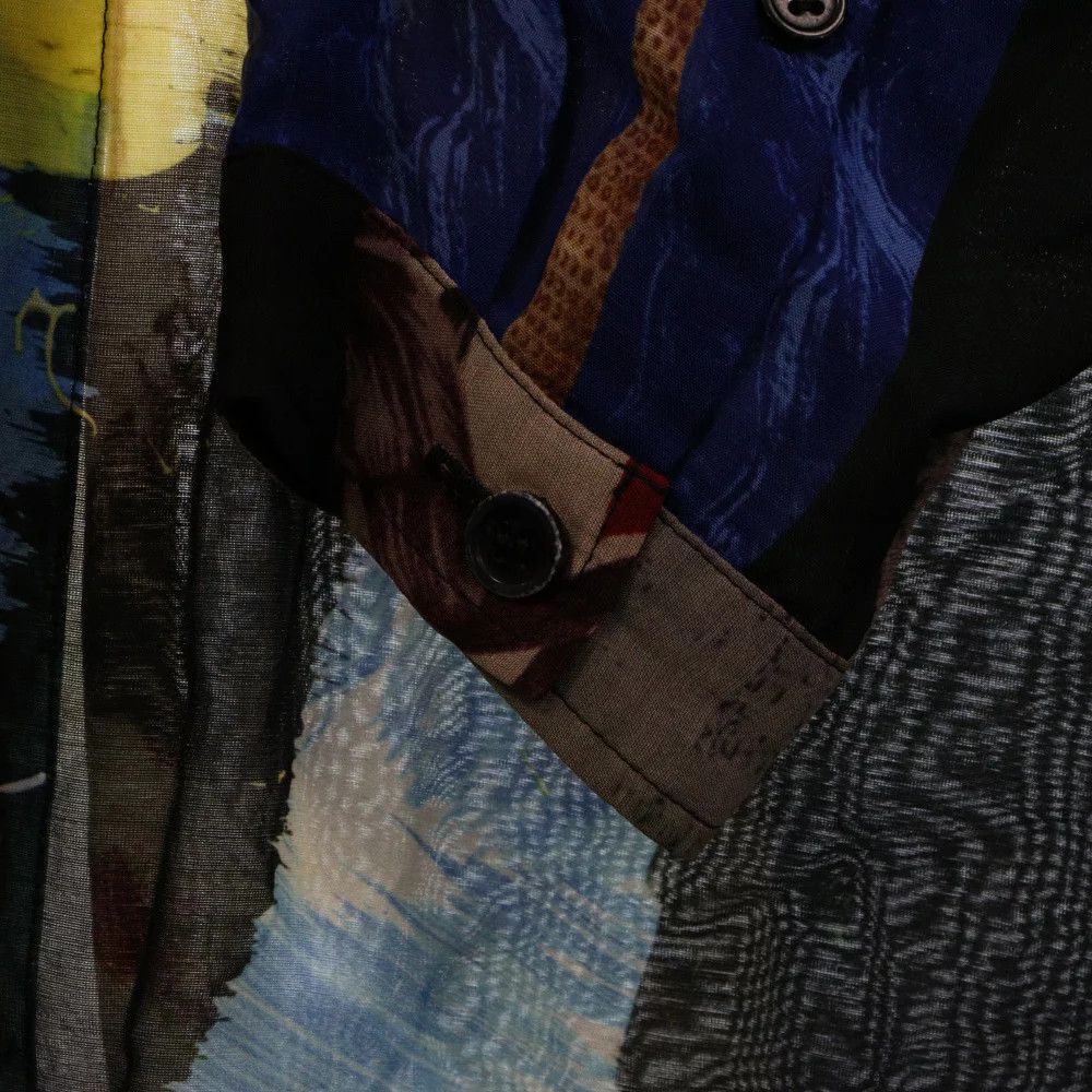 Yohji Yamamoto BLACK Scandal Yohji Yamamoto 18SS multi-print long shirt Size US M / EU 48-50 / 2 - 5 Thumbnail