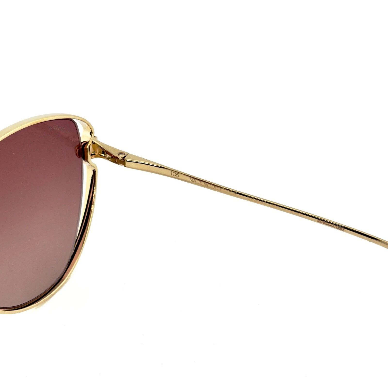 Cartier CARTIER PANTHERE Head CT0236 Gold Mirrored Sunglasses 0236 Size ONE SIZE - 7 Thumbnail