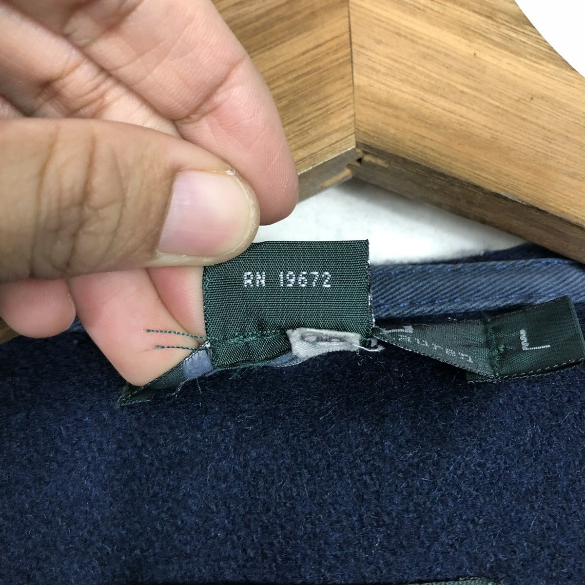 Polo Ralph Lauren 🔥VINTAGE WOOL DUFFLE JACKET POLO RALPH LAUREN GREEN LABEL Size US L / EU 52-54 / 3 - 22 Thumbnail
