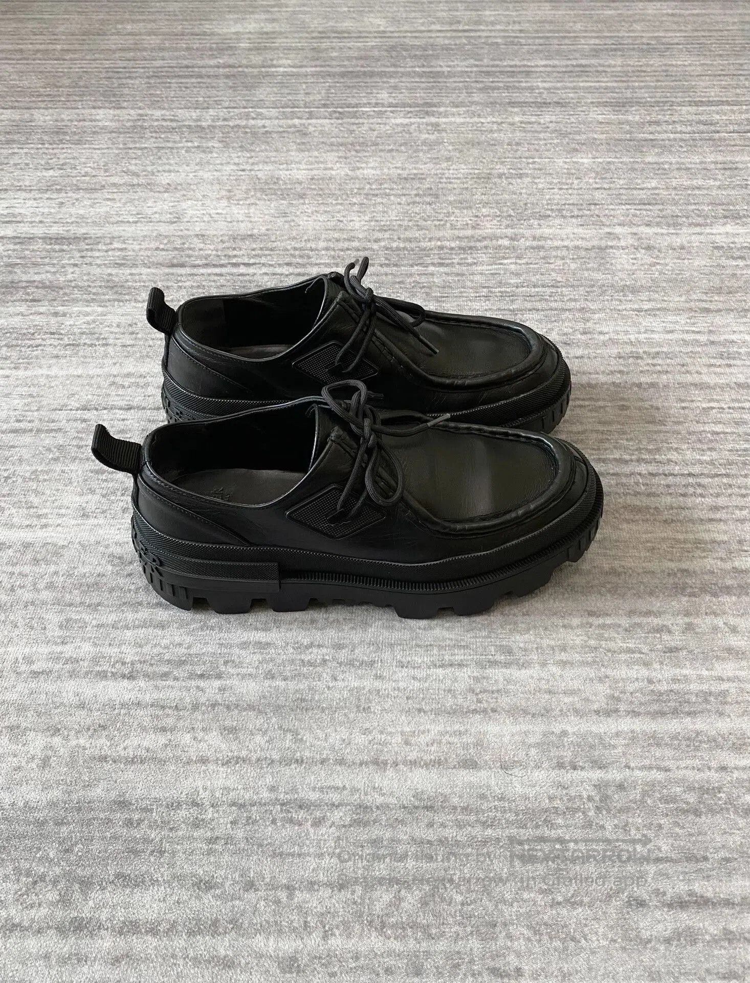 Moncler Moncler Black Layered Derby Loafers. Size US 8.5 / EU 41-42 - 2 Thumbnail