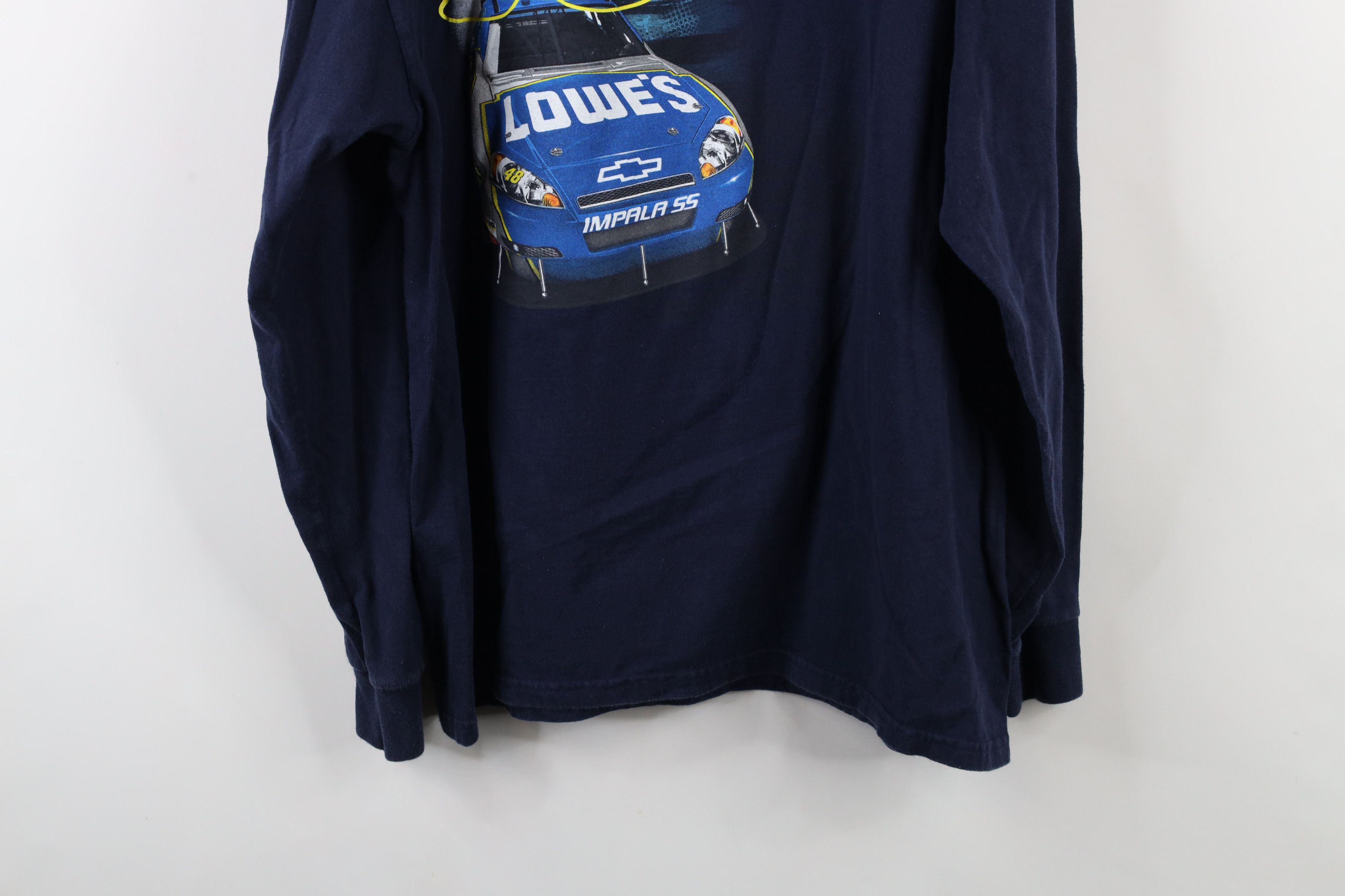 Vintage Vintage NASCAR Jimmi Johnson Racing Long Sleeve T-Shirt AOP Size US L / EU 52-54 / 3 - 13 Thumbnail