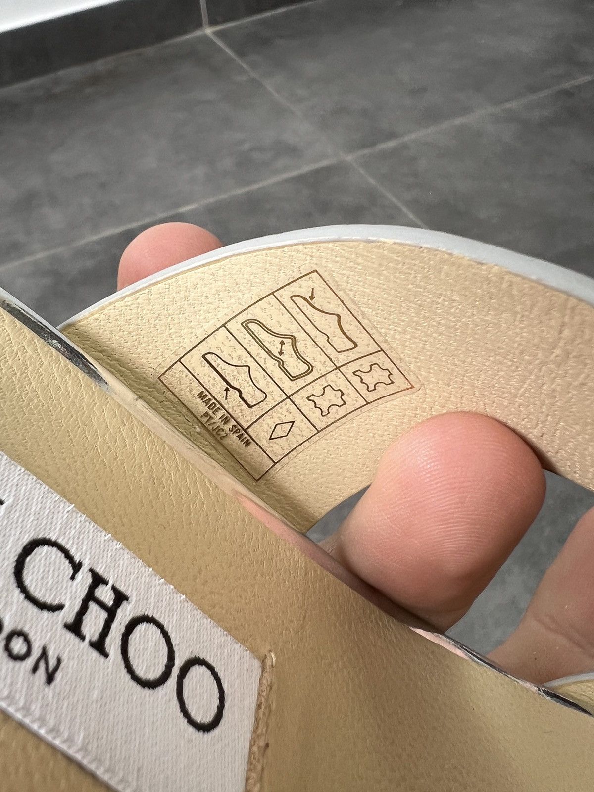 Designer × Jimmy Choo Jimmy Choo metallic mirrors Wedge Sandals Size US 9 / IT 39 - 8 Thumbnail