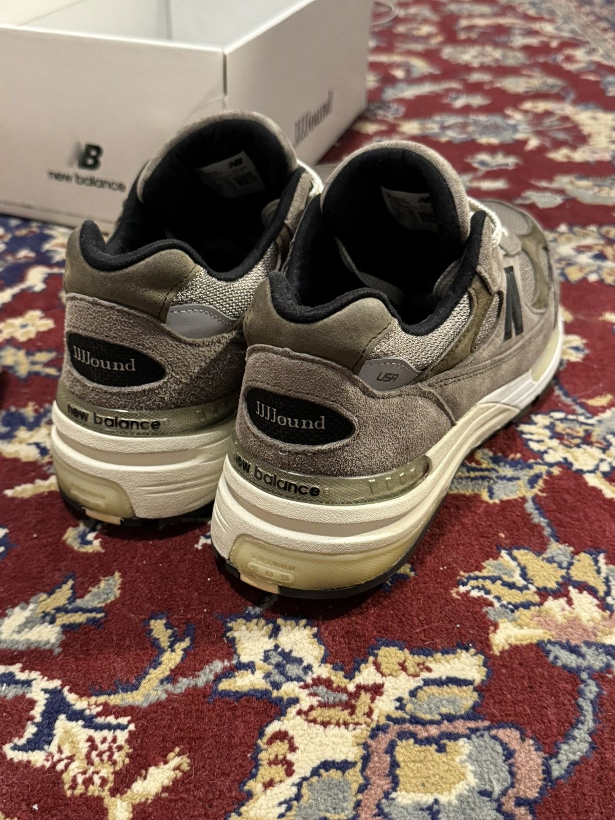 JJJJound × New Balance New Balance x Jjjjound 992 Grey Size US 9 / EU 42 - 4 Thumbnail