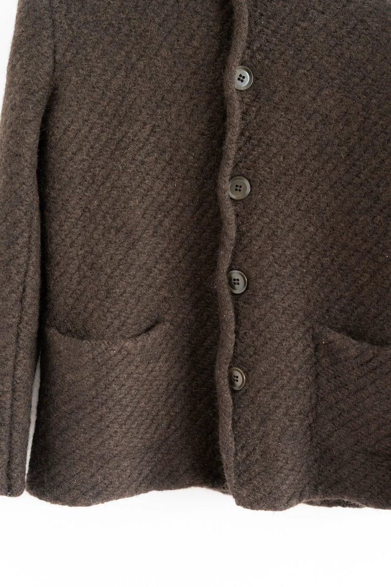 Yohji Yamamoto Yohji Yamamoto 01 Faw Mafia Rolled Sweater Jacket 2506-Next Size US L / EU 52-54 / 3 - 4 Thumbnail