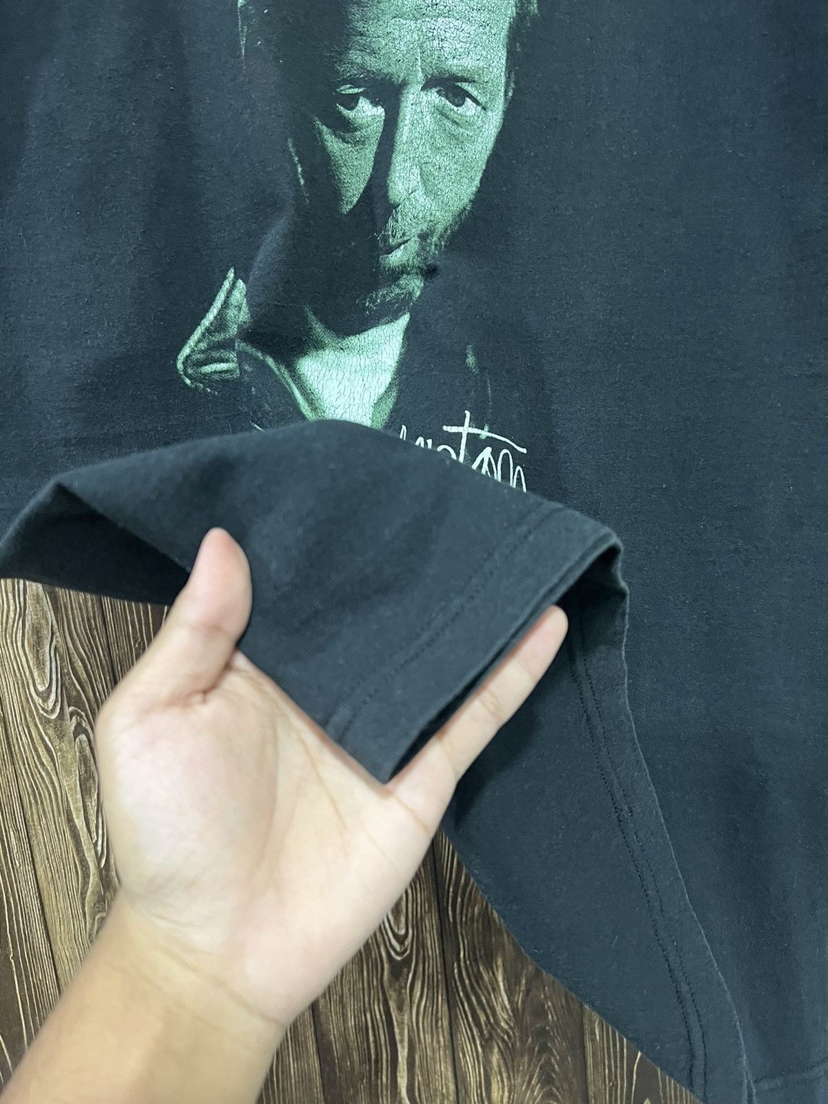 Band Tees × Vintage Vintage 90s Eric Clapton Japan Tour Tshirt Size US L / EU 52-54 / 3 - 5 Thumbnail