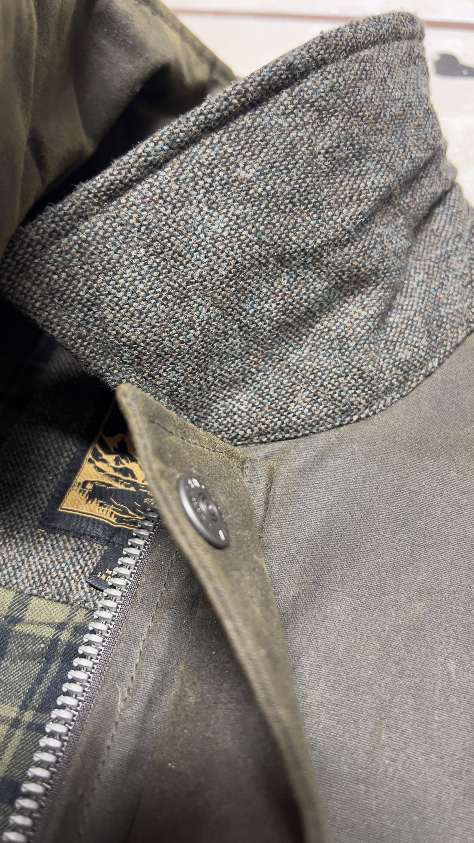 Flint And Tinder Flint & Tinder Flannel Lined Waxed Hudson Jacket Size US S / EU 44-46 / 1 - 8 Thumbnail