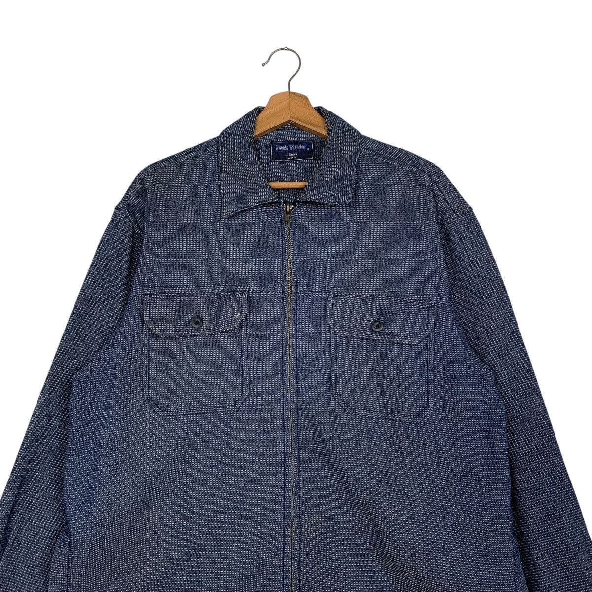 Japanese Brand Japanese Brand Nicole St Gilles Sashiko Indigo Jacket Size US M / EU 48-50 / 2 - 2 Thumbnail