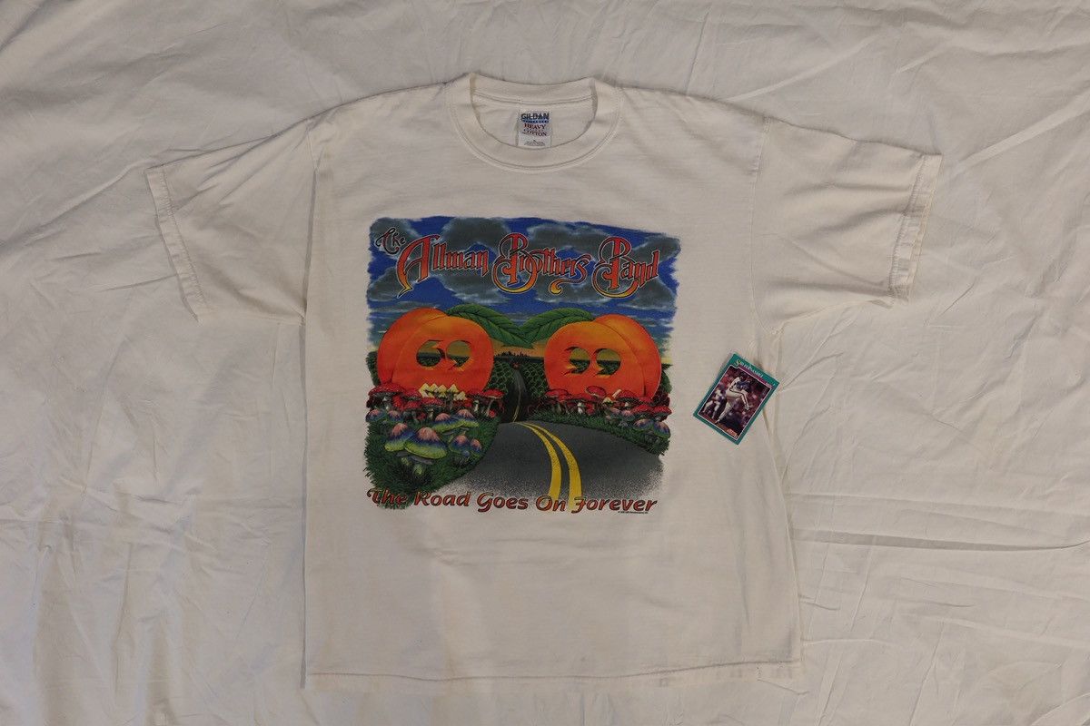 Vintage Allman Brothers Band Tshirt Size US XL / EU 56 / 4 - 1 Thumbnail