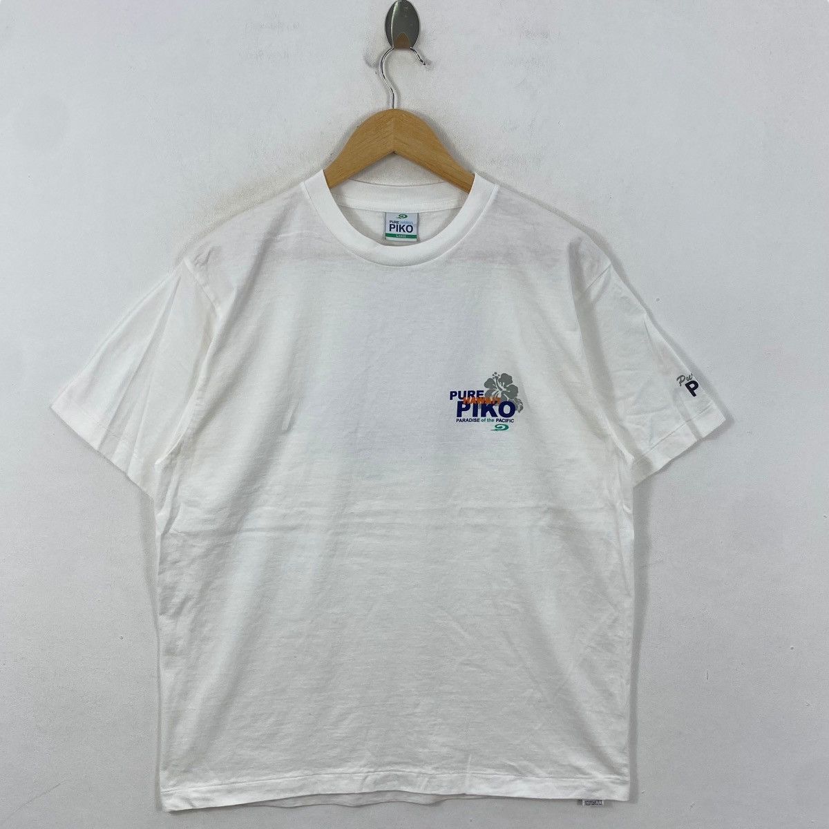 Other Vintage 00's PURE HAWAII PIKO Paradise Of Pacific Tee Shirt Size US L / EU 52-54 / 3 - 6 Thumbnail