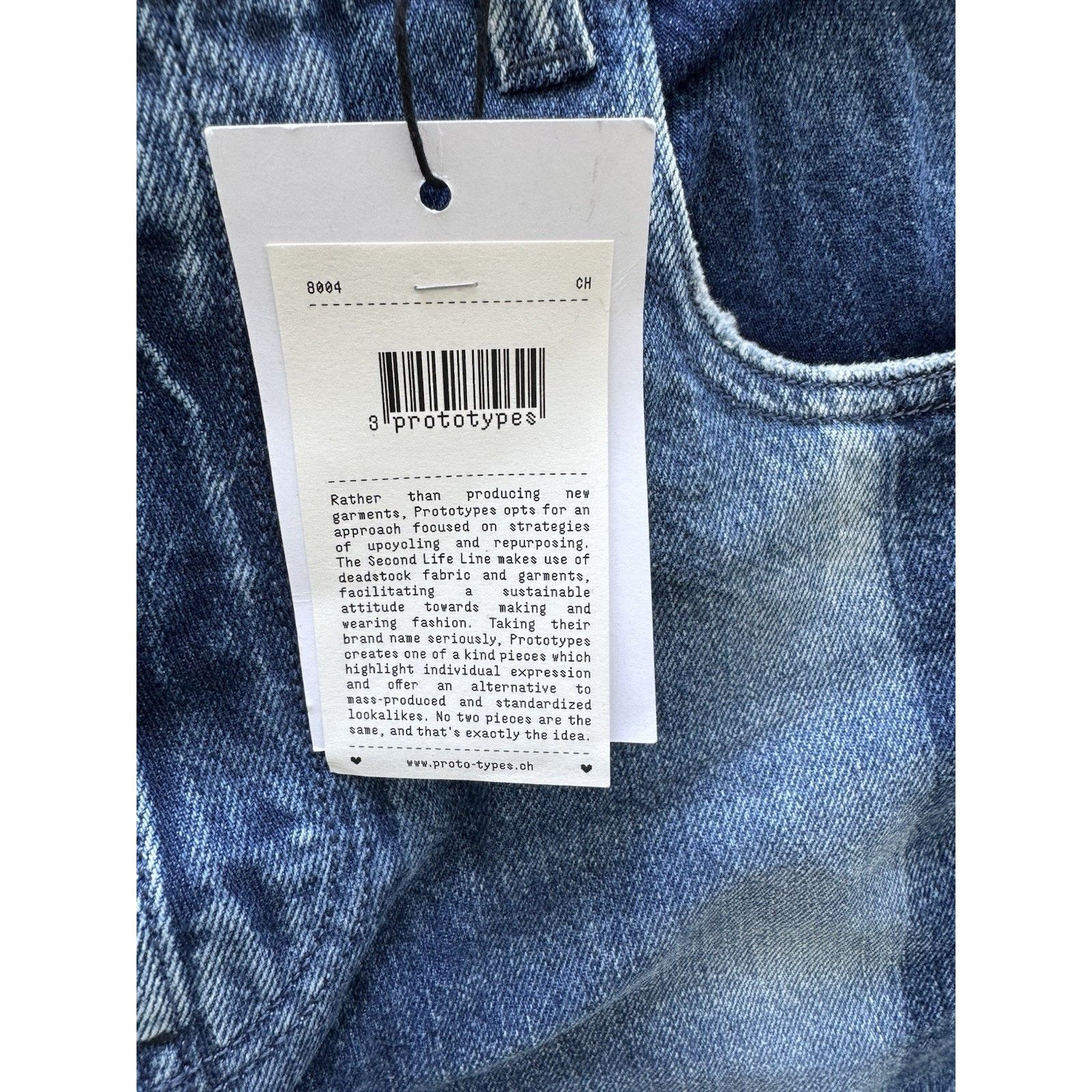 Diesel DIESEL X PROTOTYPES Jeans 1996 5 Pocket Denim Size L/XL NWT Size US 36 / EU 52 - 8 Thumbnail