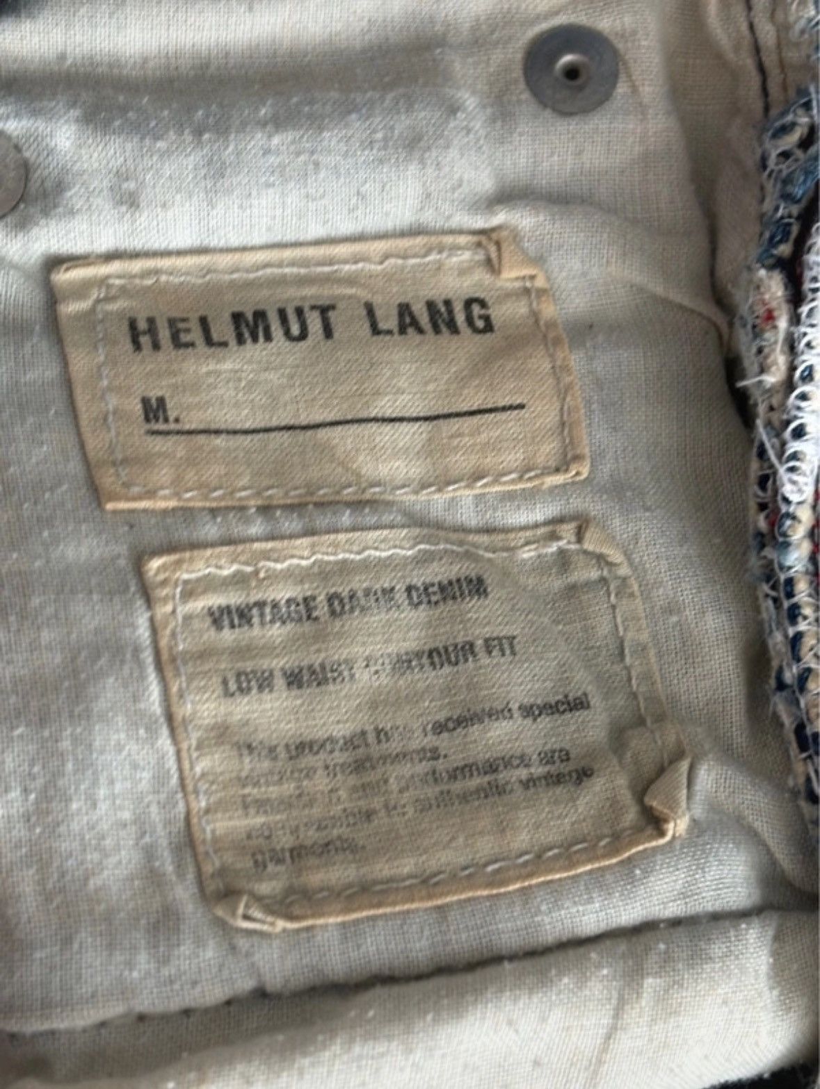 Helmut Lang Helmut Lang low waist slim fit denim Size US 31 - 5 Thumbnail