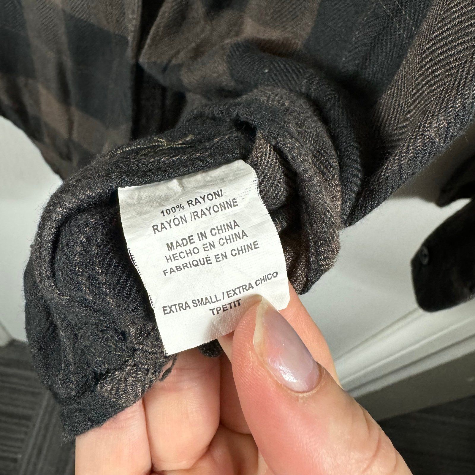 Rails Rails Allison Plaid Shirt brown and black button up flannel Size XS / US 0-2 / IT 36-38 - 7 Thumbnail
