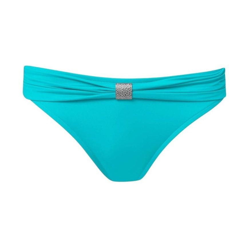 Other Venus Goddess Moderate Swim Bottom Aqua Reef Sz10 Mid Rise Size L / US 10 / IT 46 - 8 Thumbnail