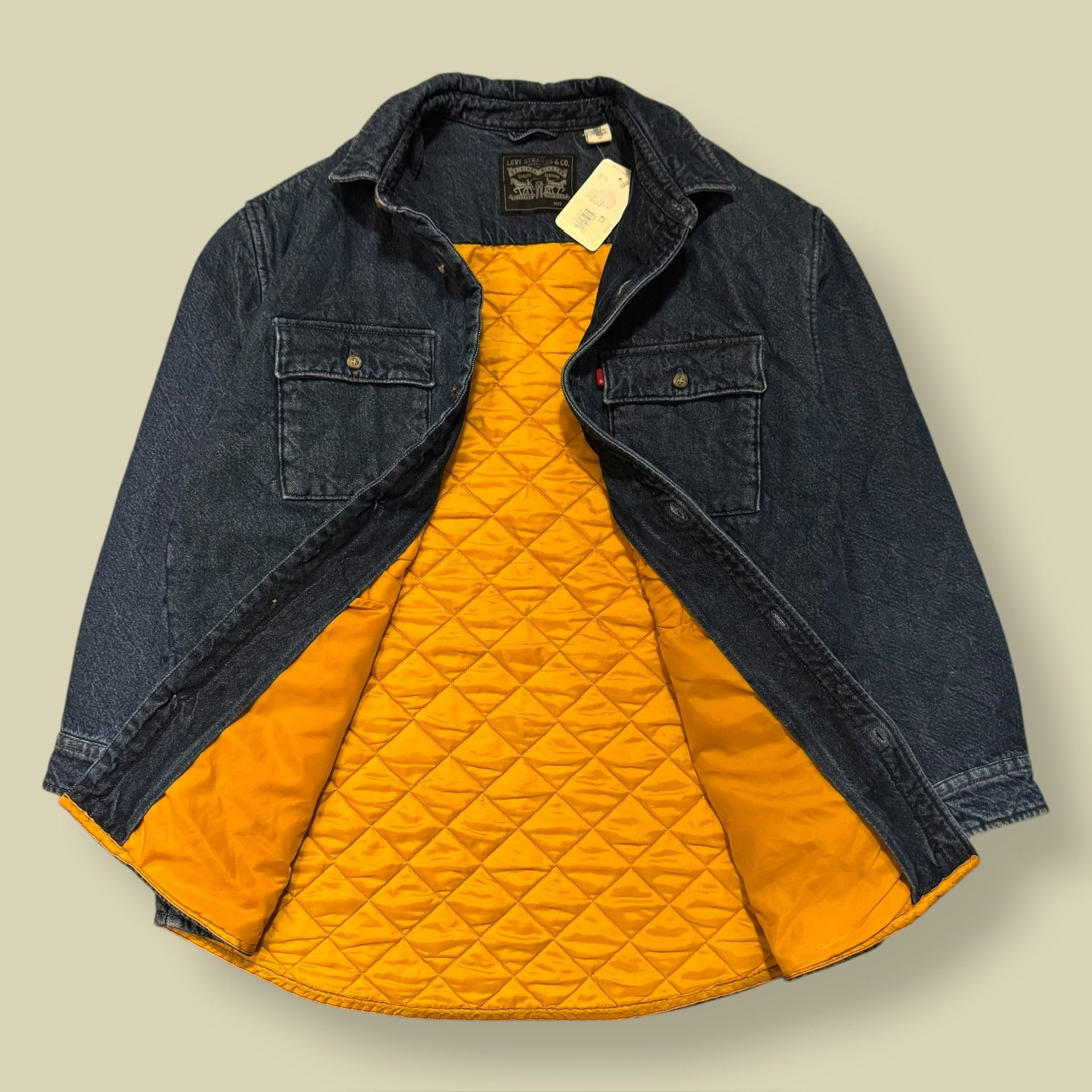 Levi's Levi's Blue Denim Jacket Size US L / EU 52-54 / 3 - 2 Thumbnail