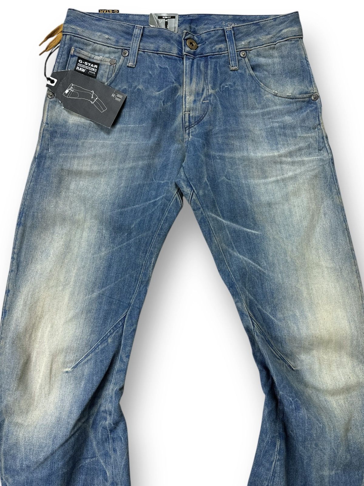 G-Star NWT🏷️ G-Star Raw Arc 3D Slim Men’s Jeans Size W27 L30 Size US 27 - 2 Thumbnail