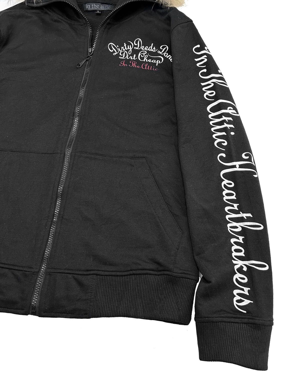 In The Attic 2000s In The Attic Poem Eagle Fur Hoodie Lgb Style Size US L / EU 52-54 / 3 - 3 Thumbnail