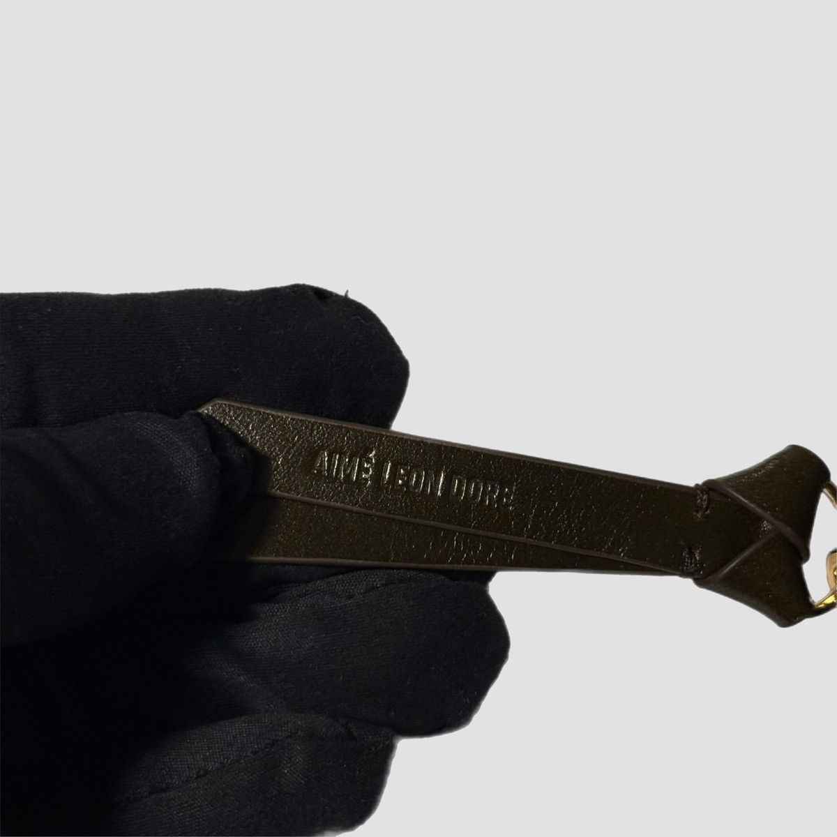 Aime Leon Dore Aime Leon Dore Leather Stationary Pouch Pencils / Eraser Size ONE SIZE - 7 Thumbnail