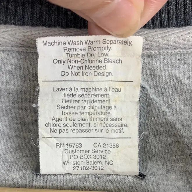 Champion Vtg CHAMPION PRODUCTS USA Salem Oversized XXL Sweatshirt Size XXL / US 16-18 / IT 52-54 - 6 Thumbnail