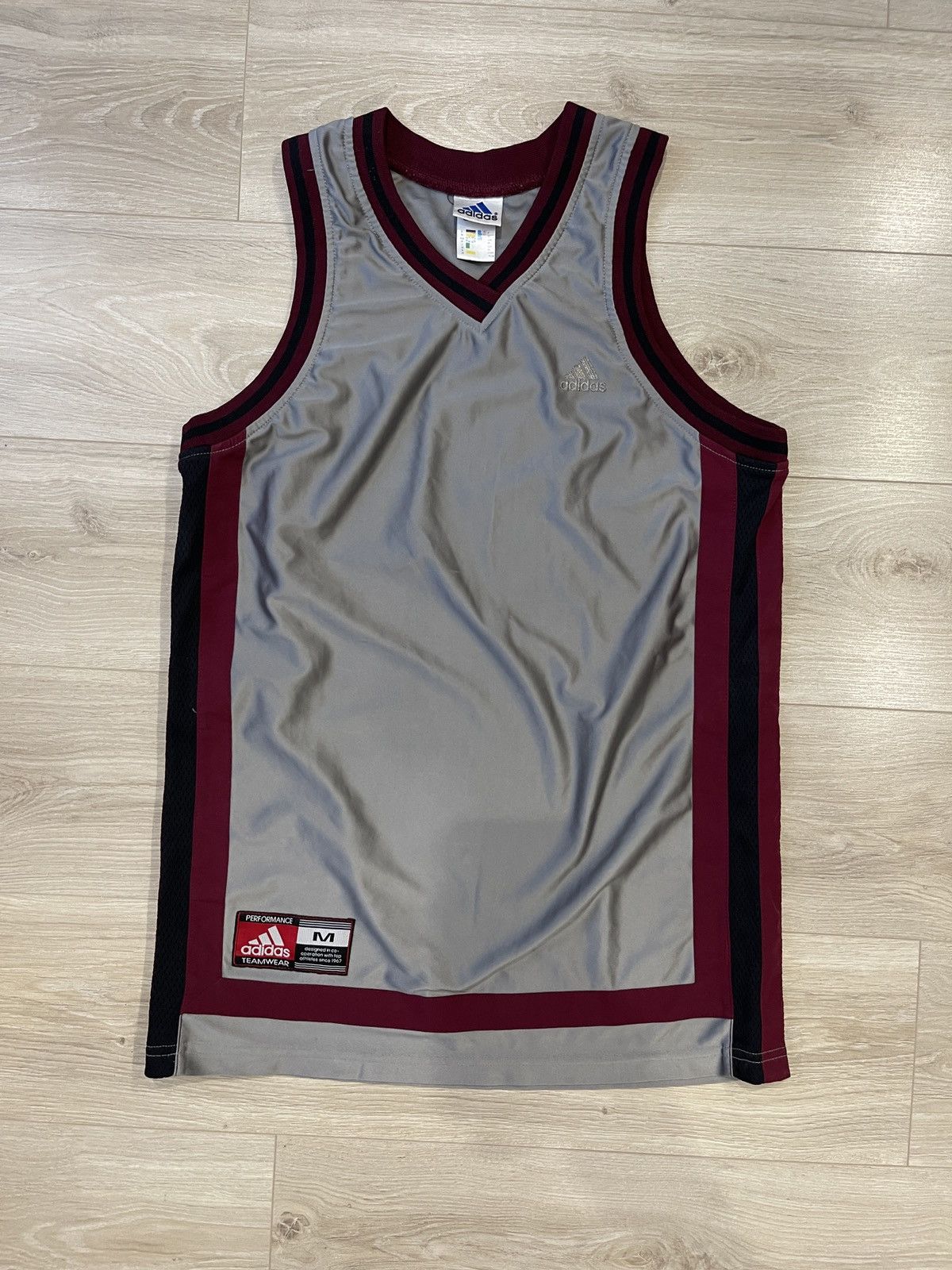 Adidas vintage tank top M gray