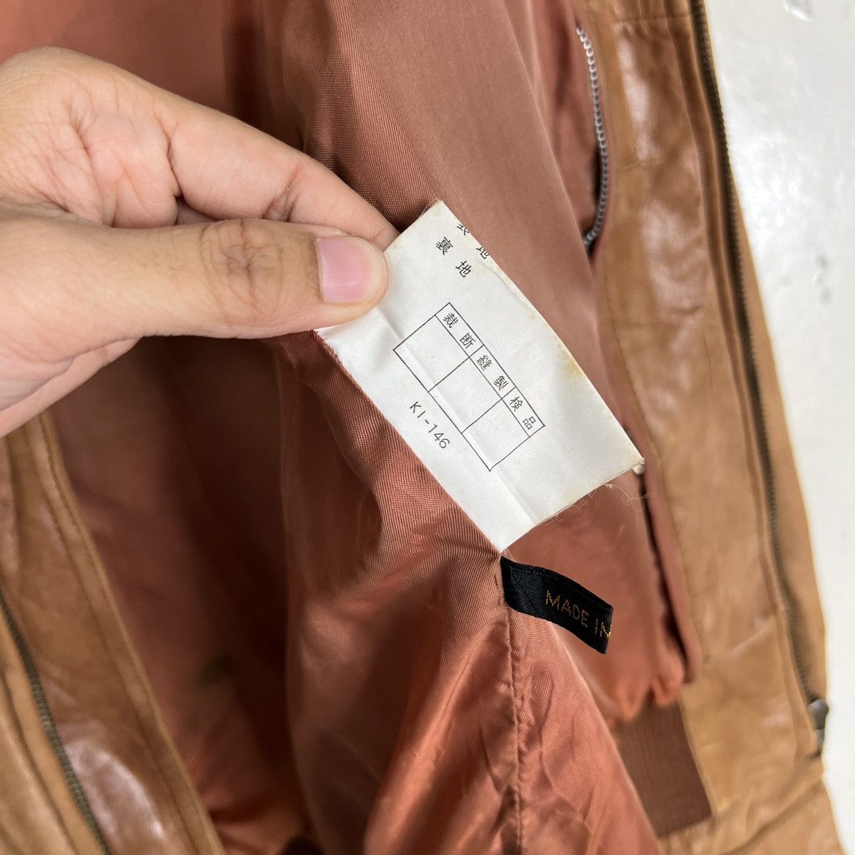 Japanese Brand 🔥 70s VINTAGE LEATHER JACKET Size US M / EU 48-50 / 2 - 15 Thumbnail