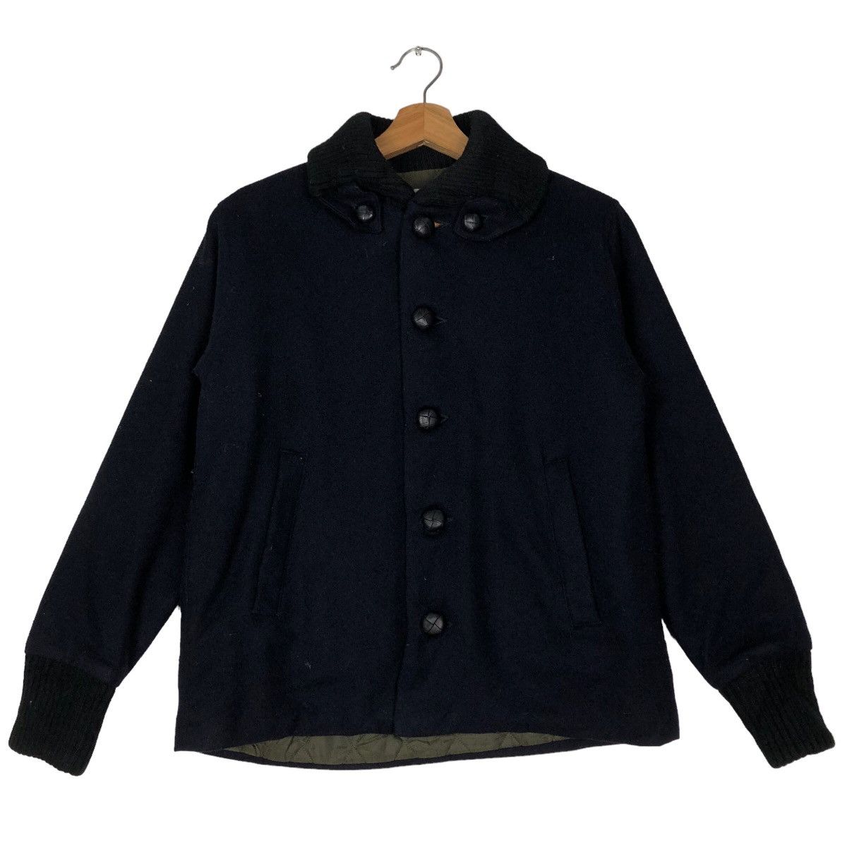 Japanese Brand 🔥90’s Vintage Quilted Jacket Button Yarmo Issey Miyake Size US M / EU 48-50 / 2 - 1 Thumbnail