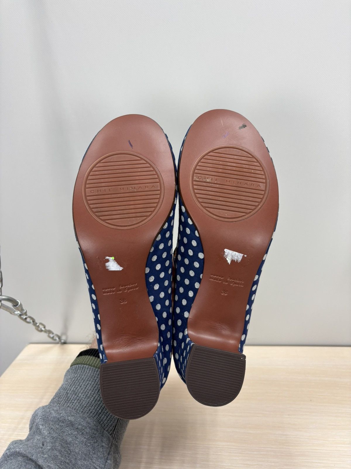 Other Womens heels Chie Mihara Size 38 Color Blue Size US 7 / IT 37 - 9 Thumbnail