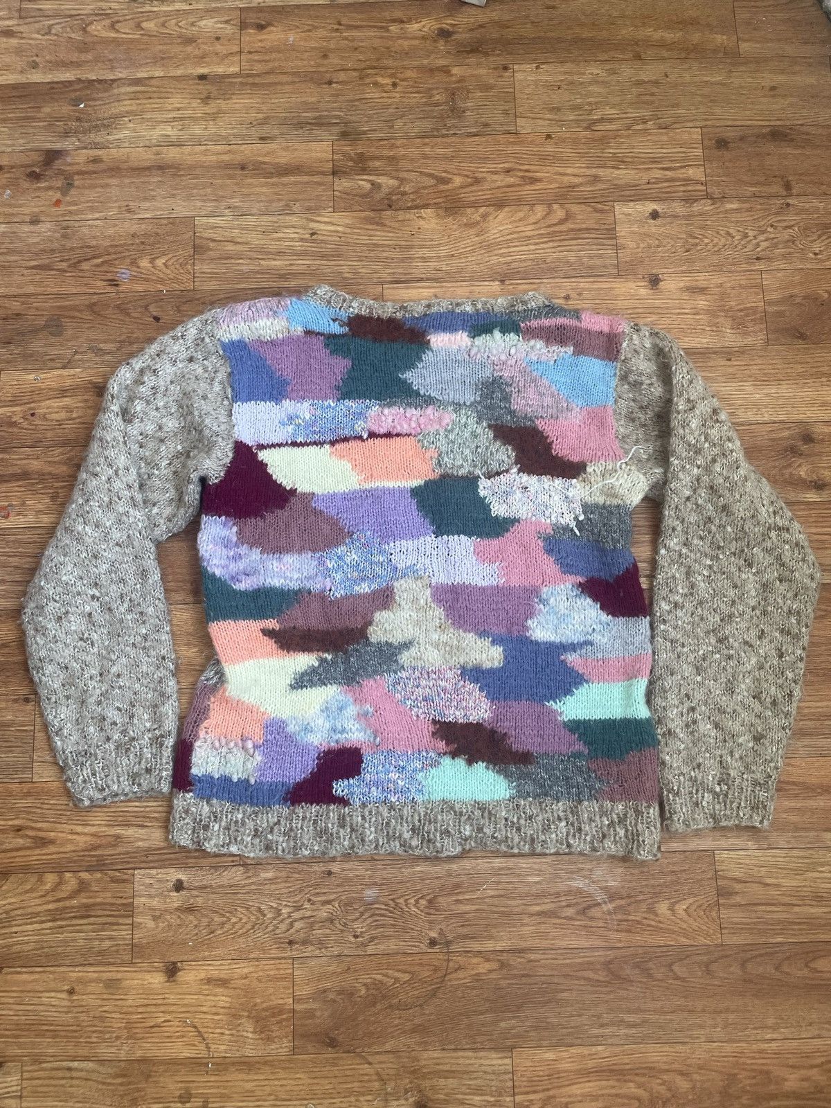 Vintage Vintage 70s Handknit 1/1 Sweater Size US M / EU 48-50 / 2 - 2 Thumbnail