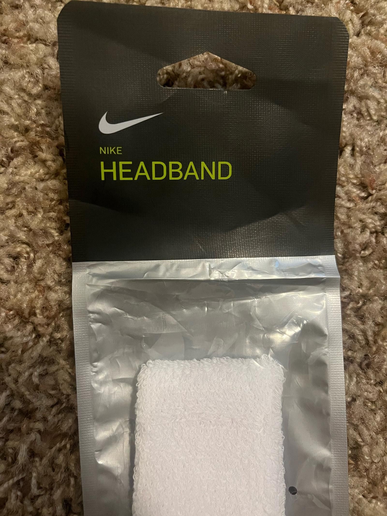 Nike Nike Headband White Size ONE SIZE - 3 Thumbnail